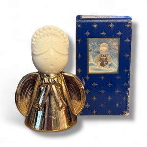 Vintage Avon 1970’s Golden Angel Occur! cologne decanter